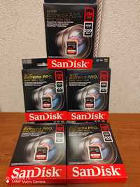 SanDisk Extreme Pro SD 256gb 200mb/s