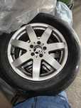 Vand jante + 8 cauciucuri 17 in Mercedes ML