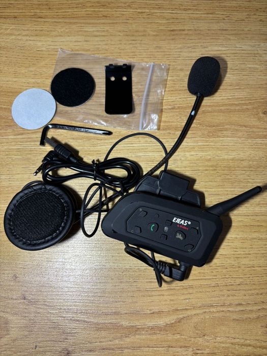 Intercom Motocicleta Ejeas 6 riders