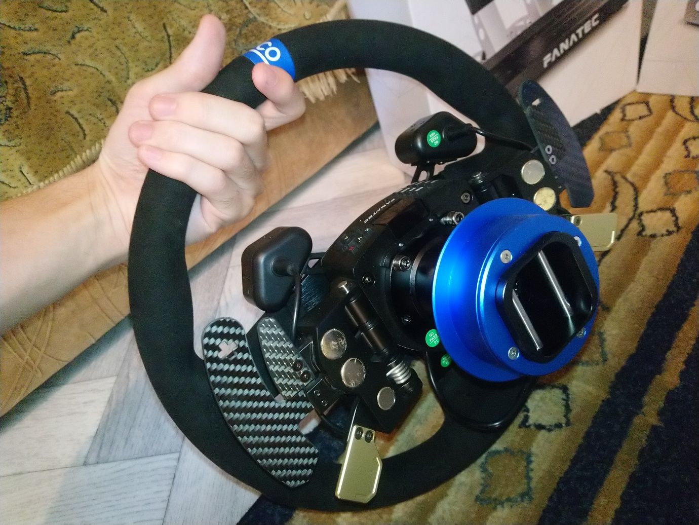 Продам автосимулятор на основе fanatec dd pro с кокпитом