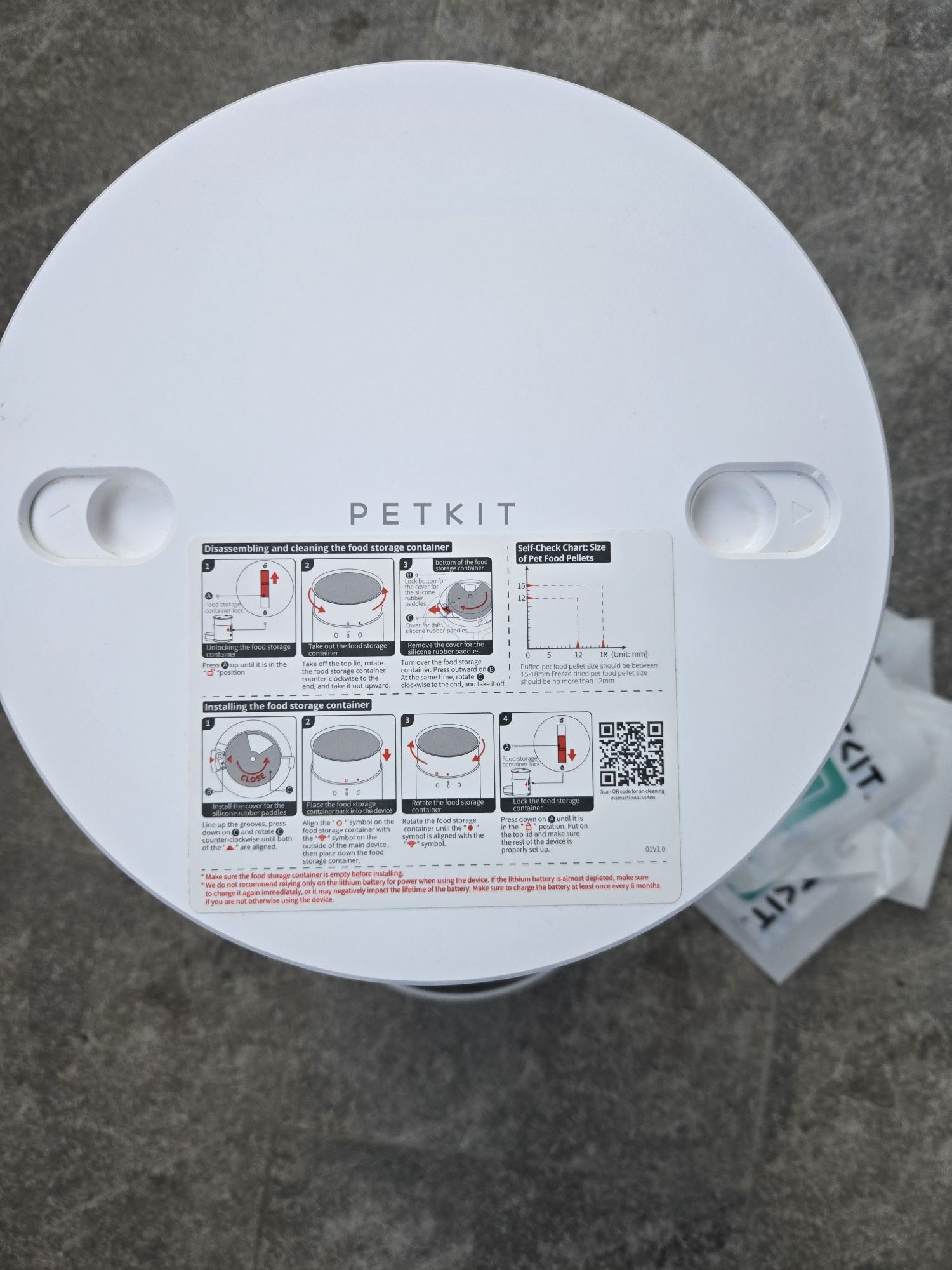Hrănitor automat pentru pisici și câini, Petkit smart, aplicație, 5L