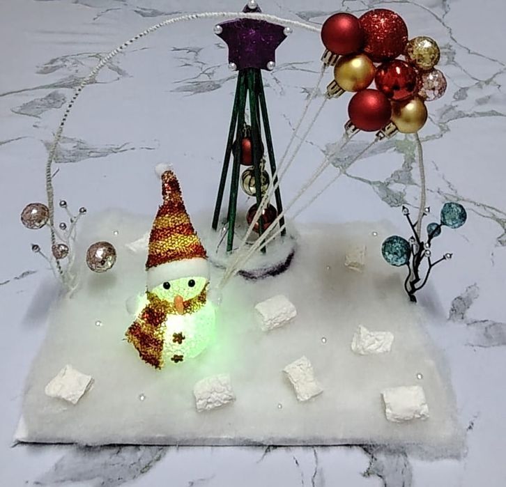 Поделки зимние ручная работа