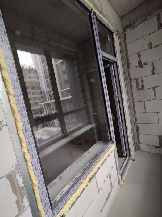 Пластиковые окна с дверью