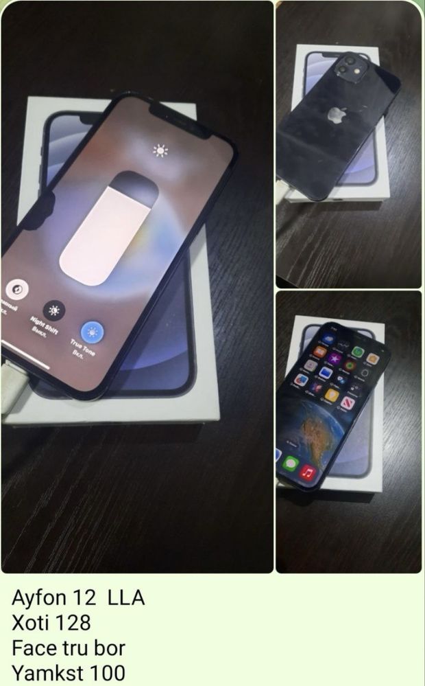 Iphone 12 xolati chotki