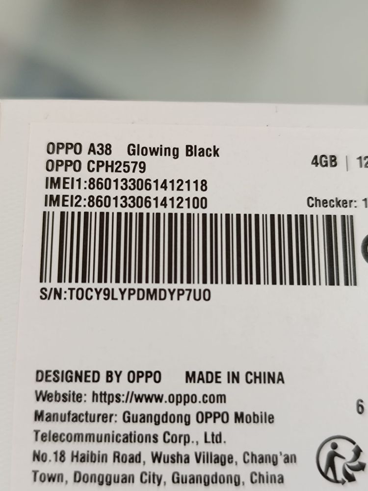 Vind Oppo A38 nou