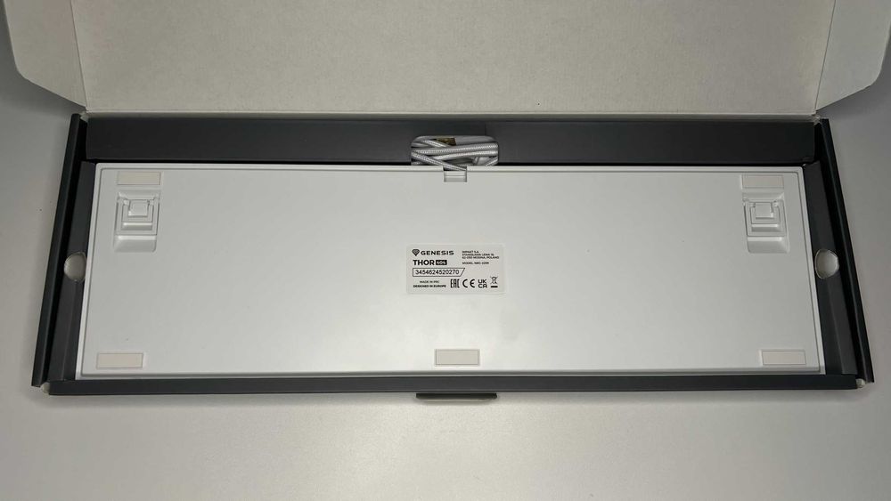 Tastatura Gaming Mecanica Genesis THOR 404 RGB White