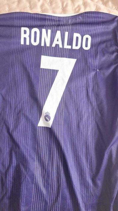 Tricou Real madrid 2016/17 (away kit) cu RONALDO pe spate