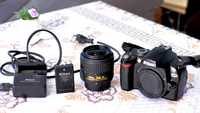 Фотоапарат Nikon D60  с обектив 18-55mm за 100 лв. оферта до 26.04.