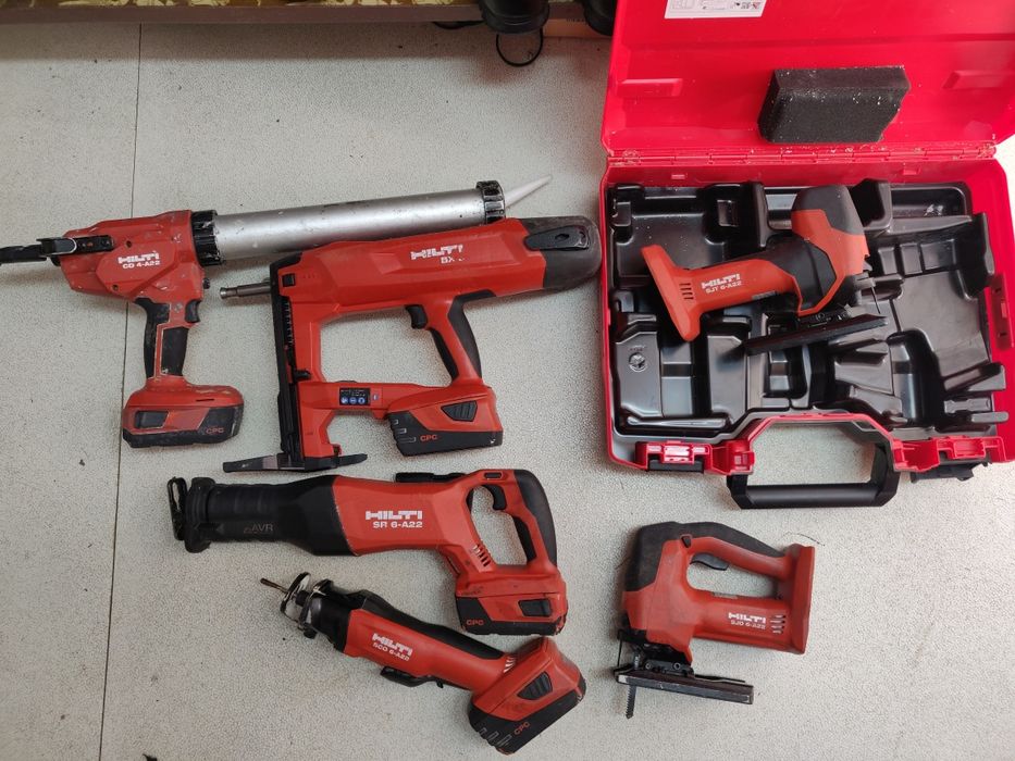 Hilti bx3 cd 4 sco 6 sr 6 pistol silicon pendular