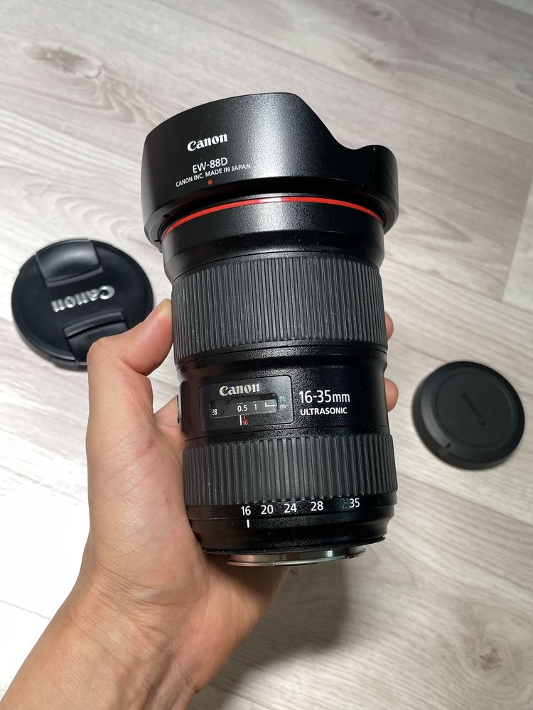 Объектив Canon EF 16-35mm 3 поколения L f2.8