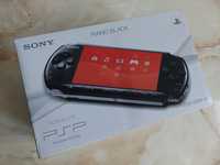 Vând Sony PSP Slim&Lite 3004 Piano Black MODAT cutie + card 8GB BONUS