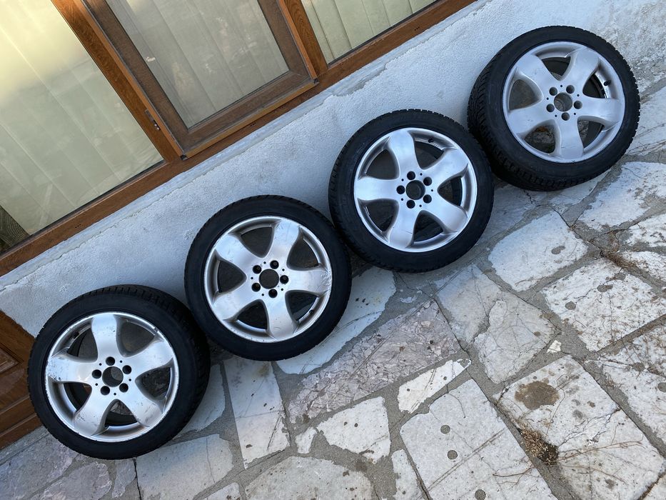Зимни гуми с джанти за Мерцедес 17’’ 5х112