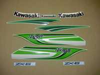 Стикери Kawasaki ZX6R 2010 ninja 2013 кавазаки 2011 зх6р 2012 лепенки
