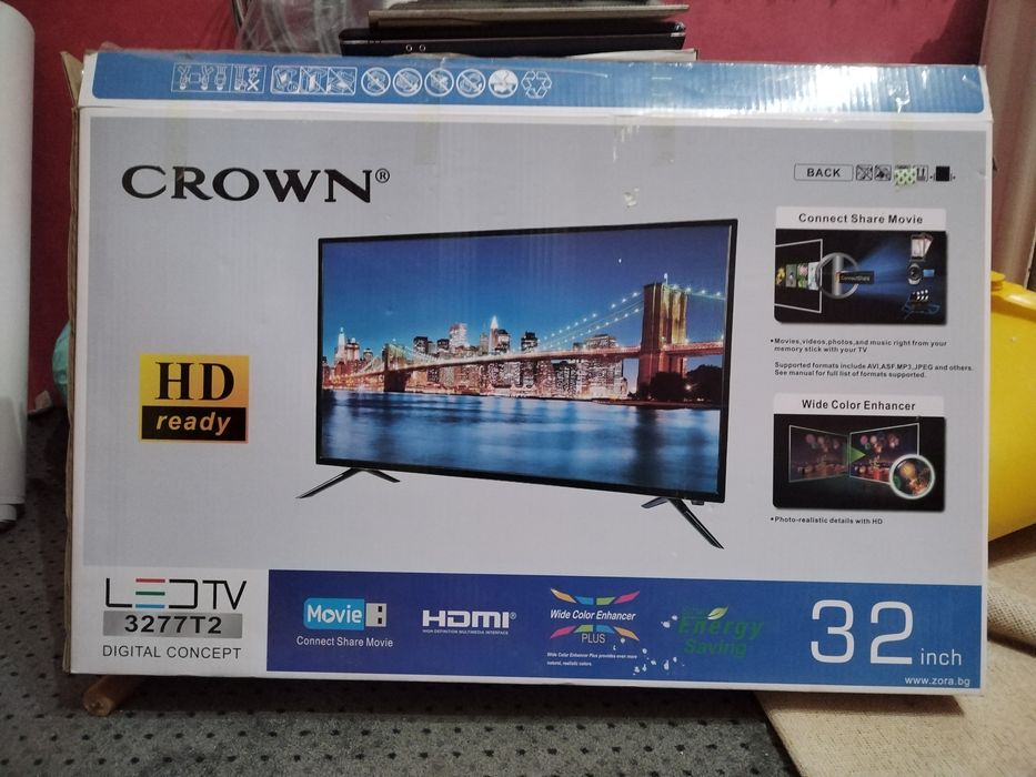 Телевизор Crown 32"