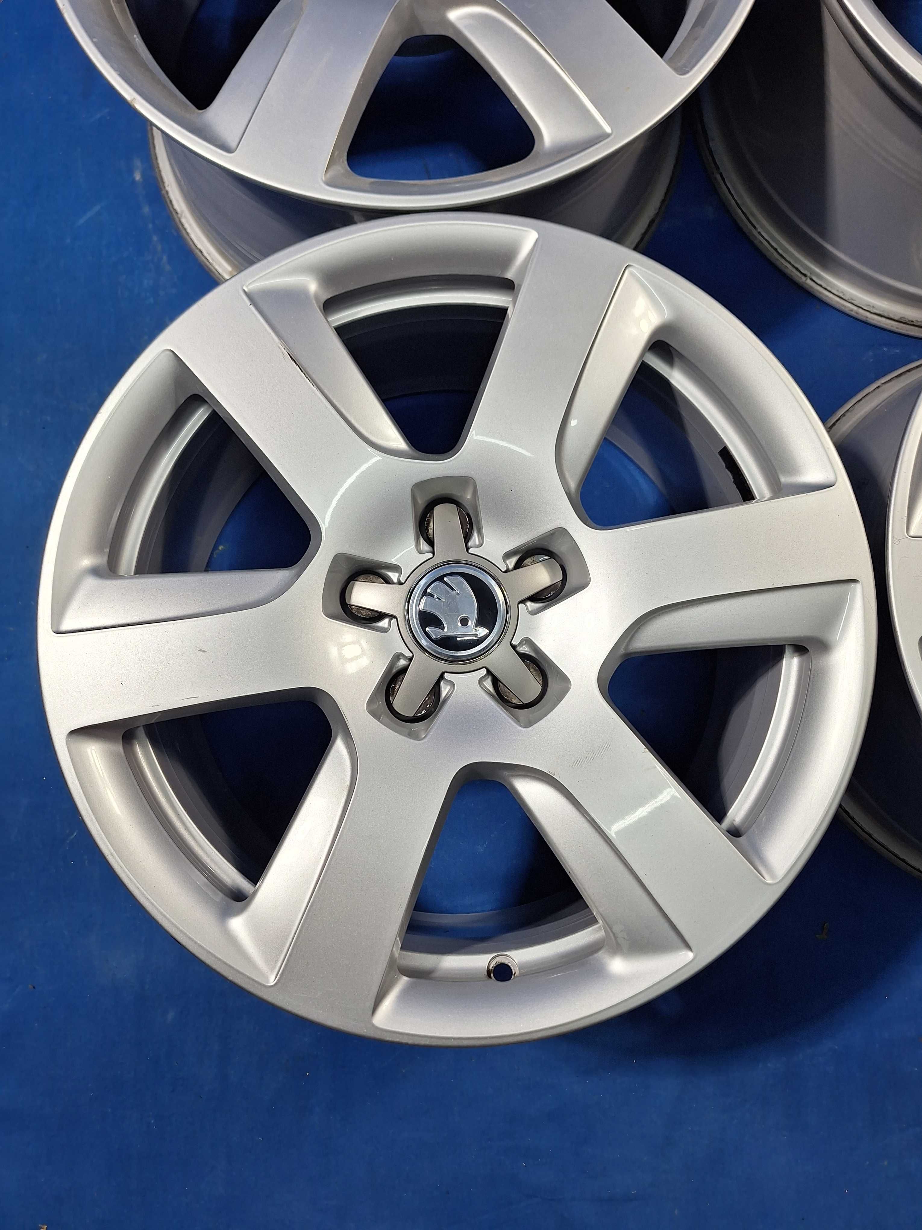 Jante Aliaj 5x112 17'' OEM Skoda Octavia Superb Karoq Kodiaq 8J ET 39