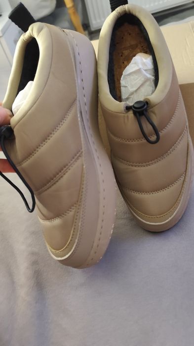 Woden Sneakers silver mink