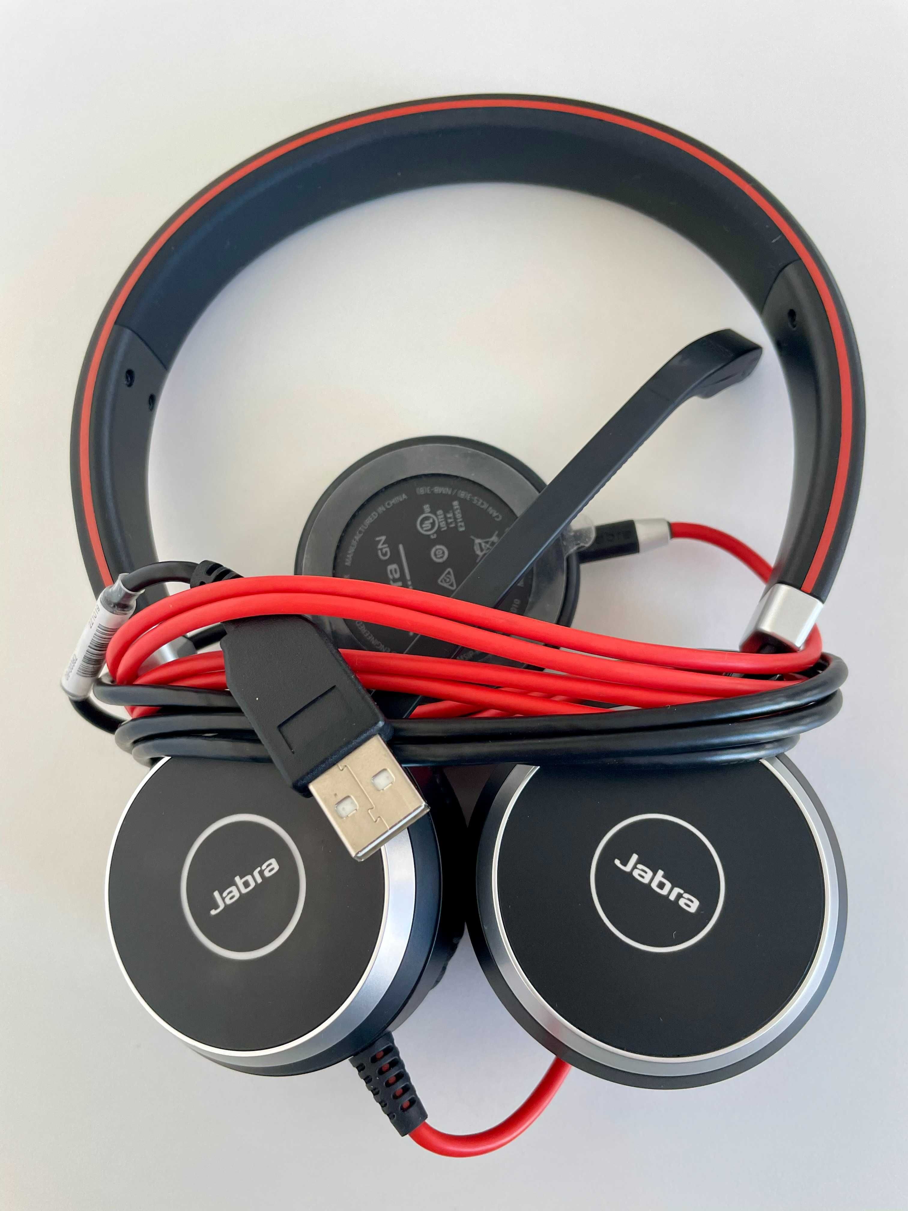 Професионални слушалки Jabra EVOLVE 40 MS Duo USB – НОВИ