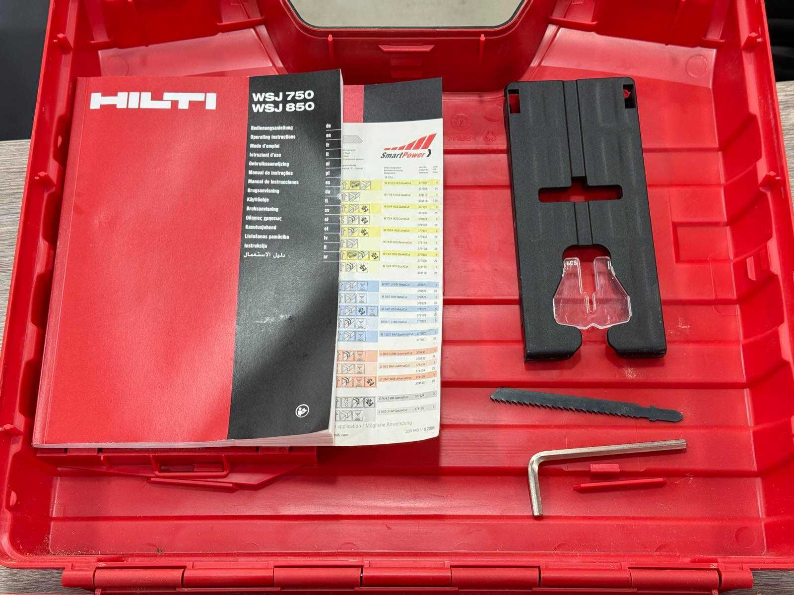 HILTI WSJ 850-EB / Профисионален прободен трион 850W