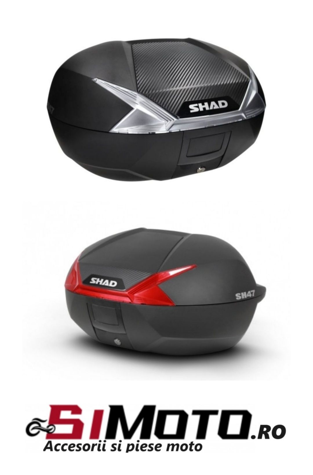 Top case Shad SH47L cutie moto