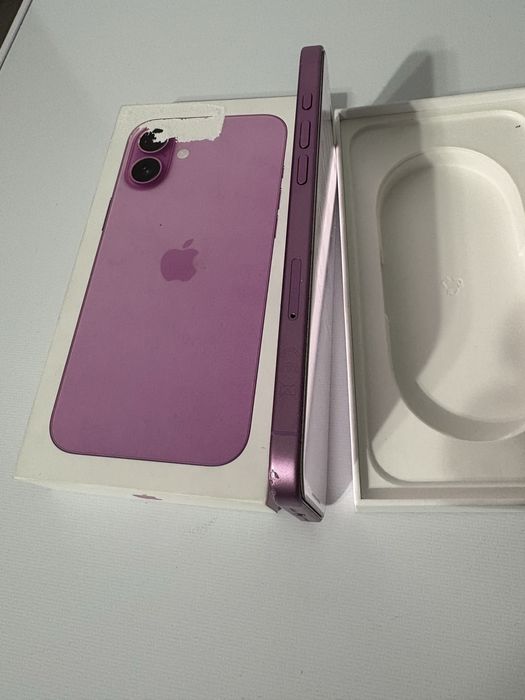 iPhone 16 plus pink/100% baterie garanție