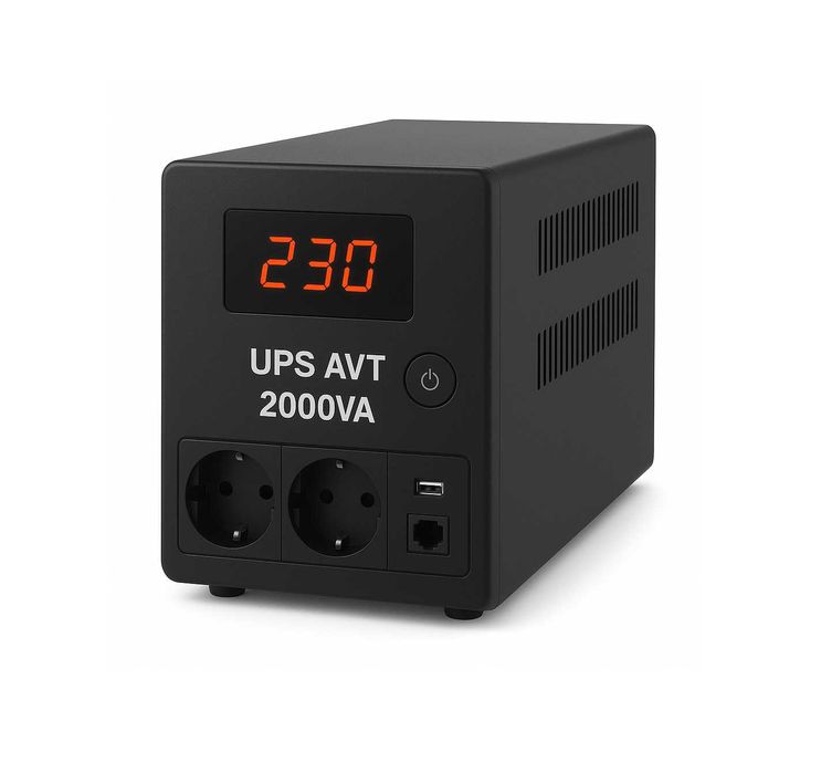 ! UPS AVT  2000VA | without battery, DC 72V (3 x 12V)
