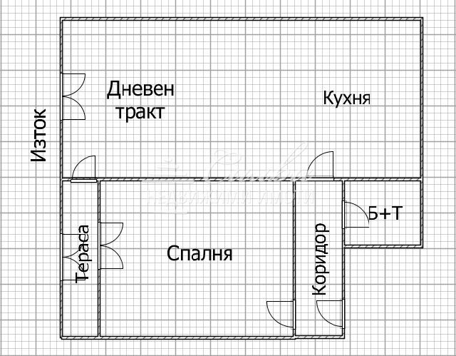 Двустаен апартамент НОВО СТРОИТЕЛСТВО - кв. Добруджански!