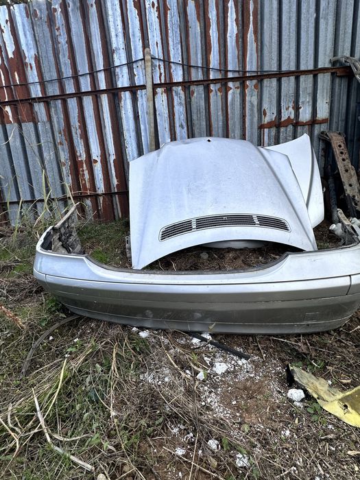 Задна броня Mercedes C-Class W203 седан — сива