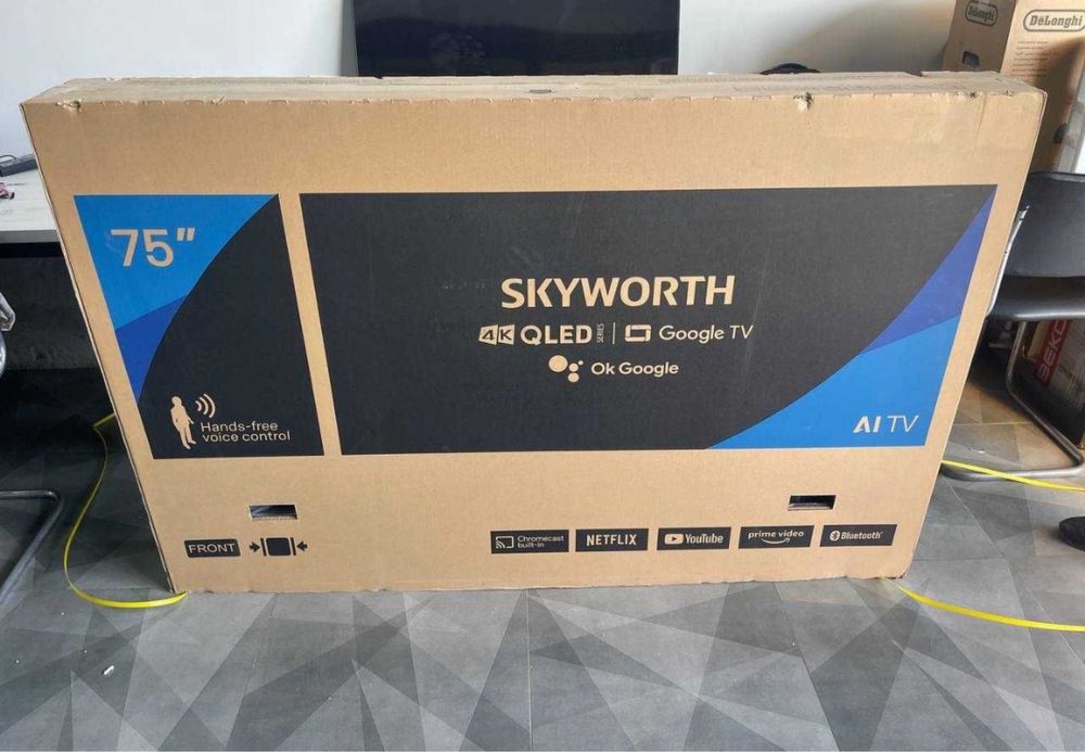 Телевизор Skyworth 43/50/55/65/75 SUE9500 доставка бесплатно