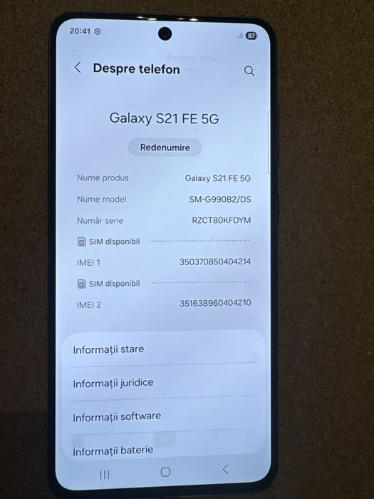 Samsung Galaxy S21 FE 5G 128Gb ID-XXL4876