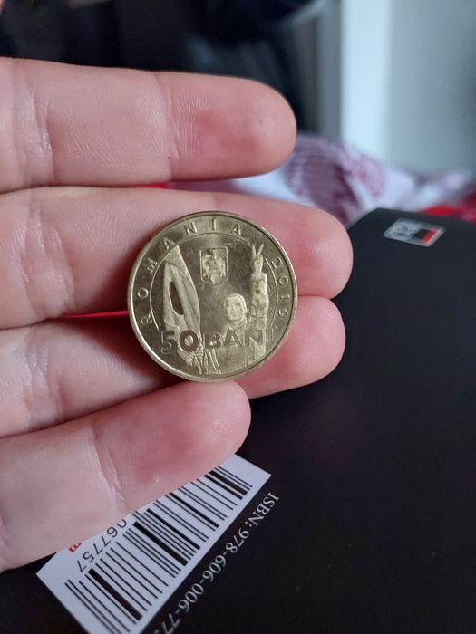 Monedă aniversară 50 de bani 1989