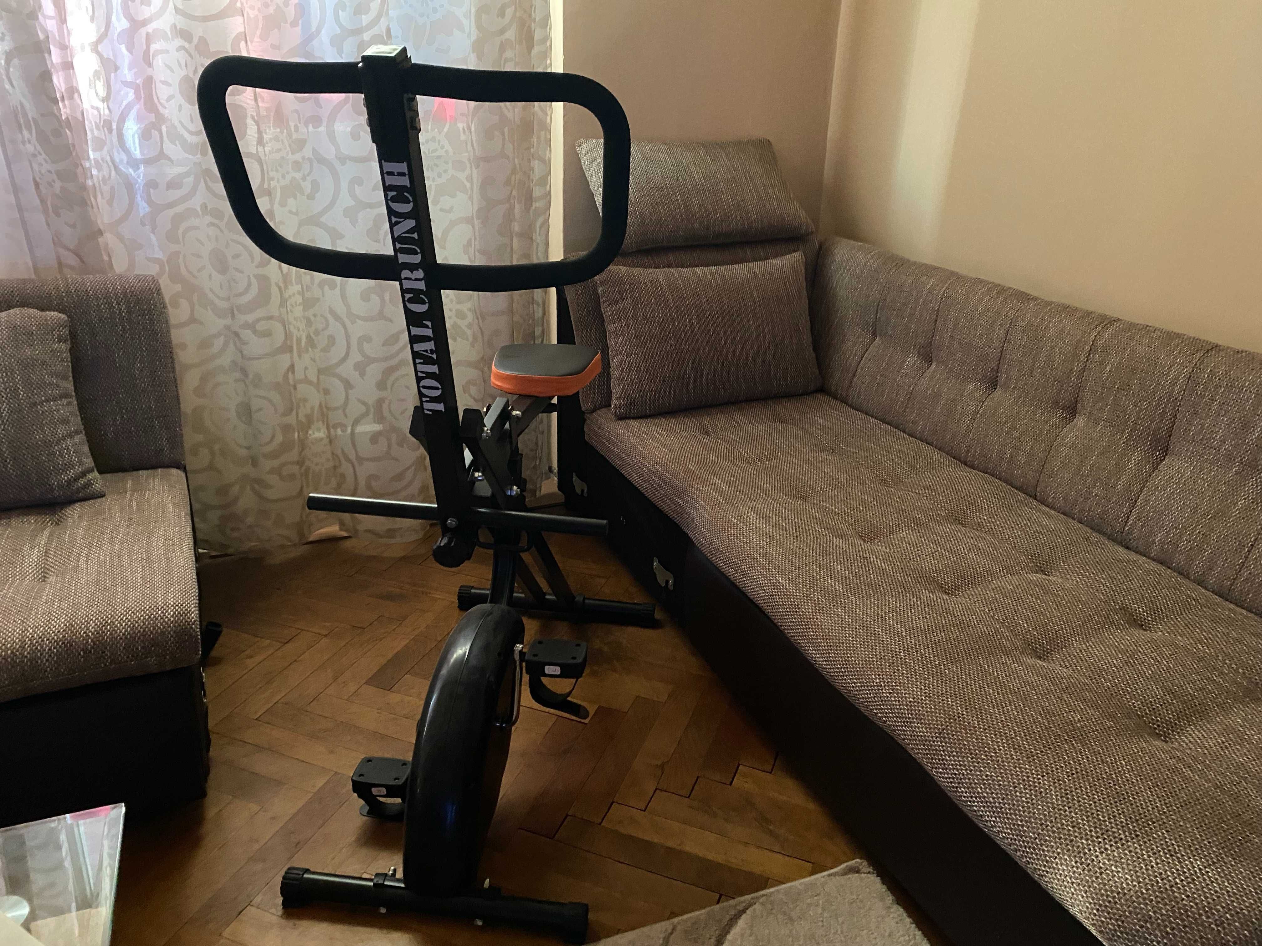 Aparat și bicicletă de fitness Total Crunch Evolution