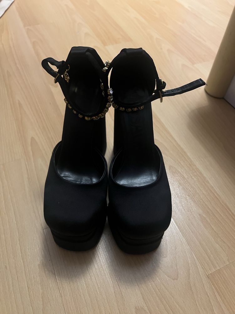 Versace Medusa Platform Heels