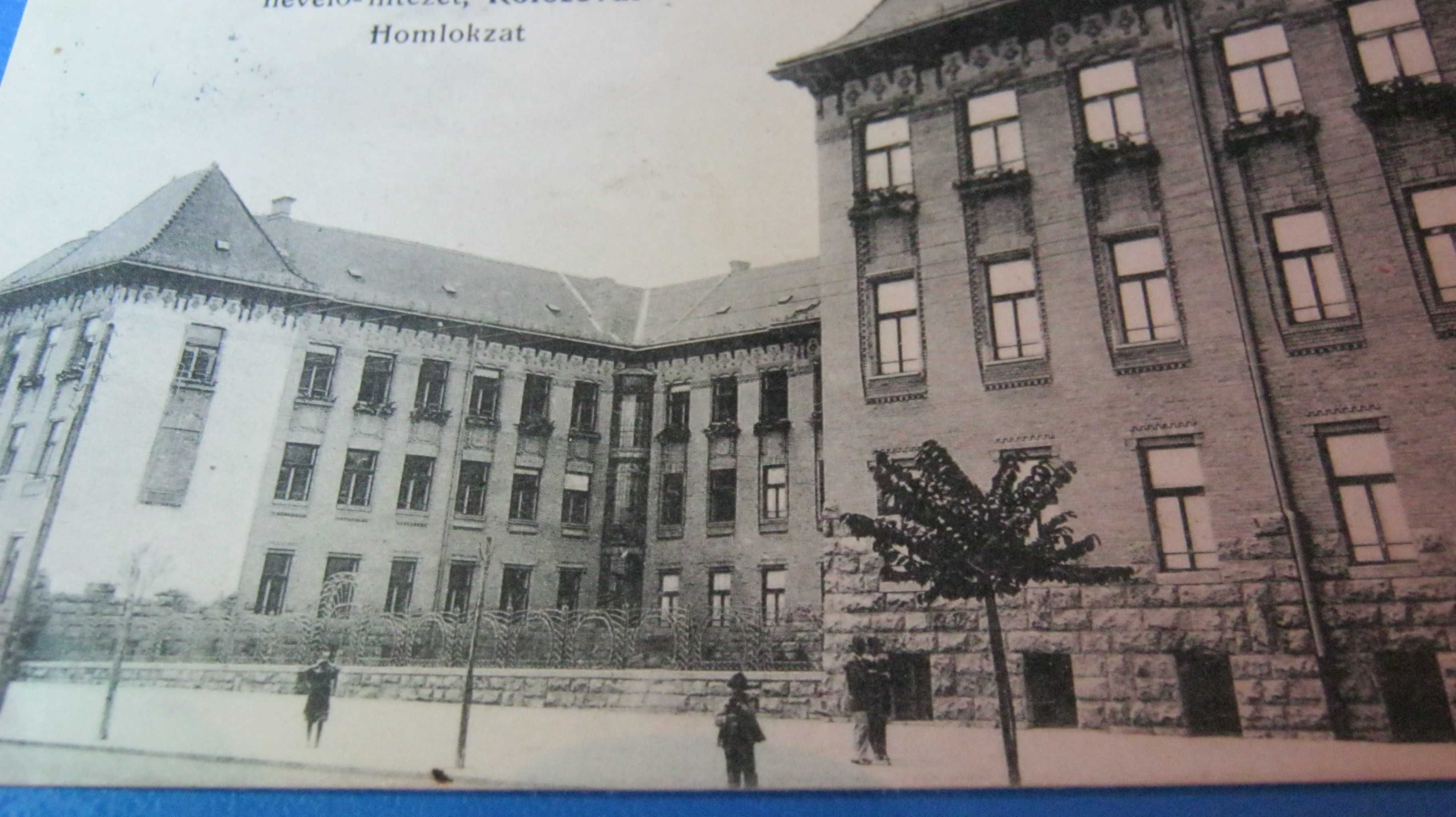 Ilustrata veche,Carte Postala,CLUJ.Institutul Romano Catolic Peda.1912