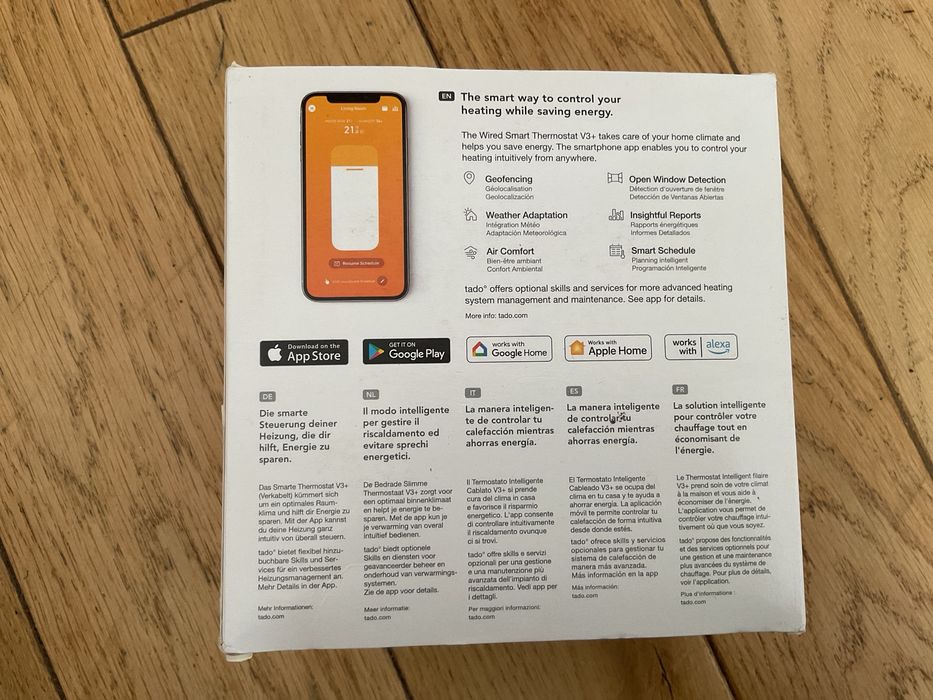 Termostat Tado Starter Kit - Wired Smart Thermostat V3+
