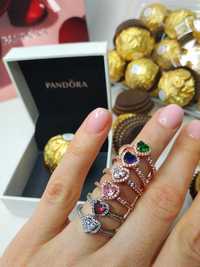 Pandora серебро кольцо