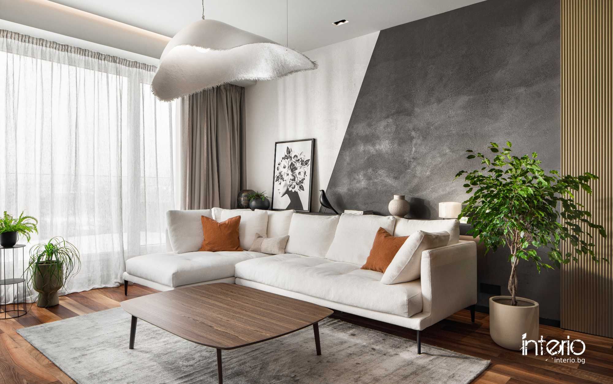 оригинална италианска холна маса Calligaris дърво/фурнир