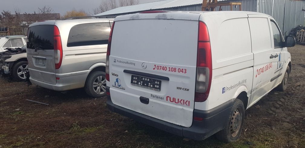Dezmembrez piese 639 compresor cli vito ,viano, motor 2.2 111CDI  cuti