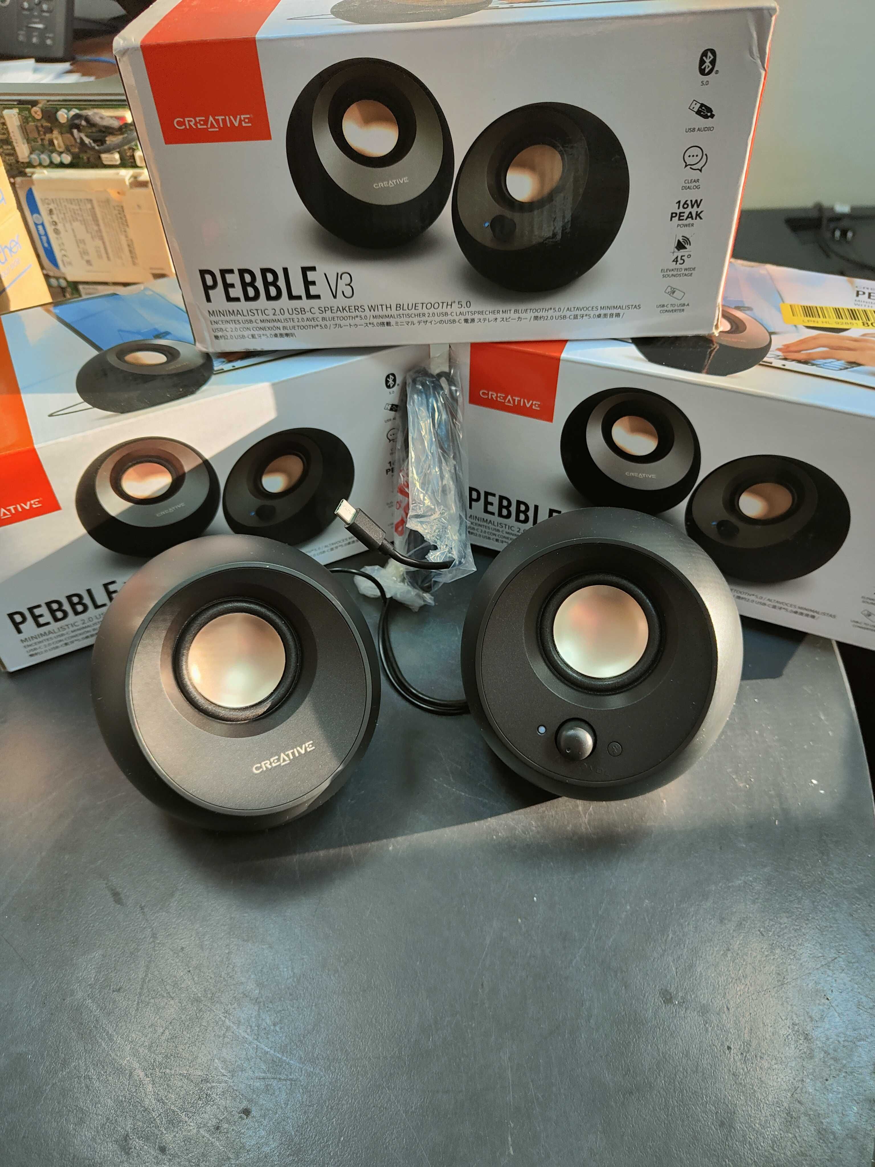 Creative Pebble V3 Bluetooth 5.0, 8W RMS Speakers тонколони