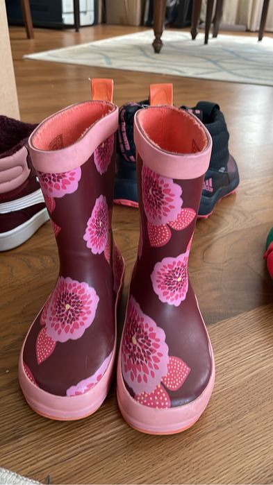 Сапоги резиновые для девочки
