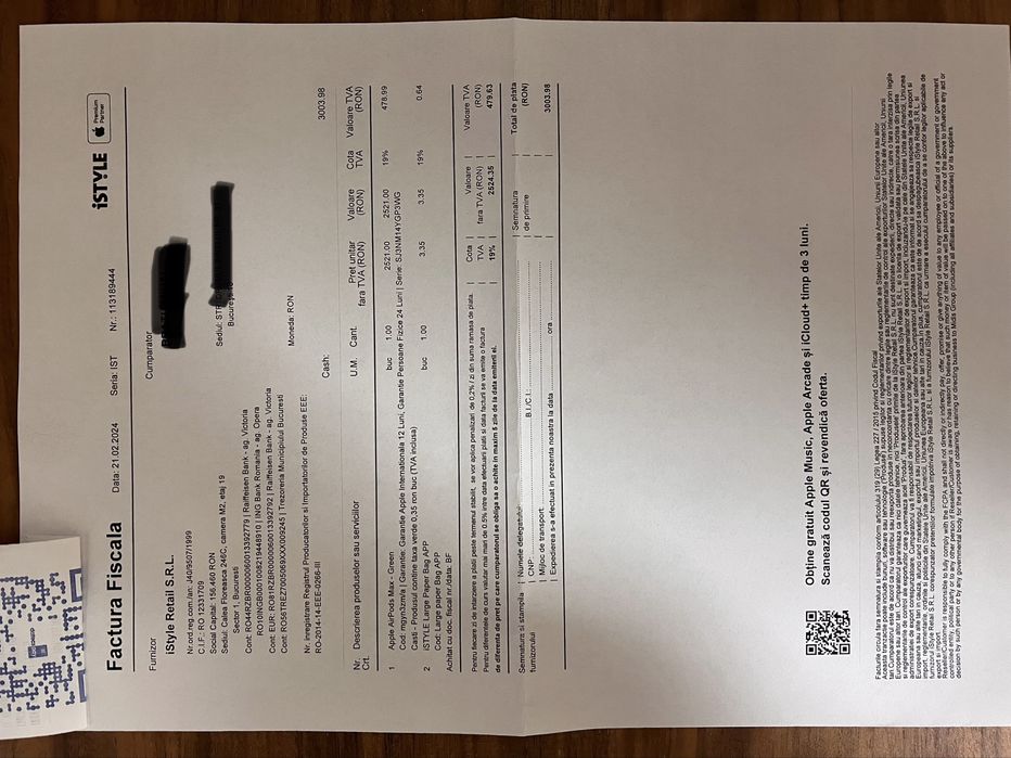 Apple Air Pods Max Green / Originale / Garantie / 2024 / USB C