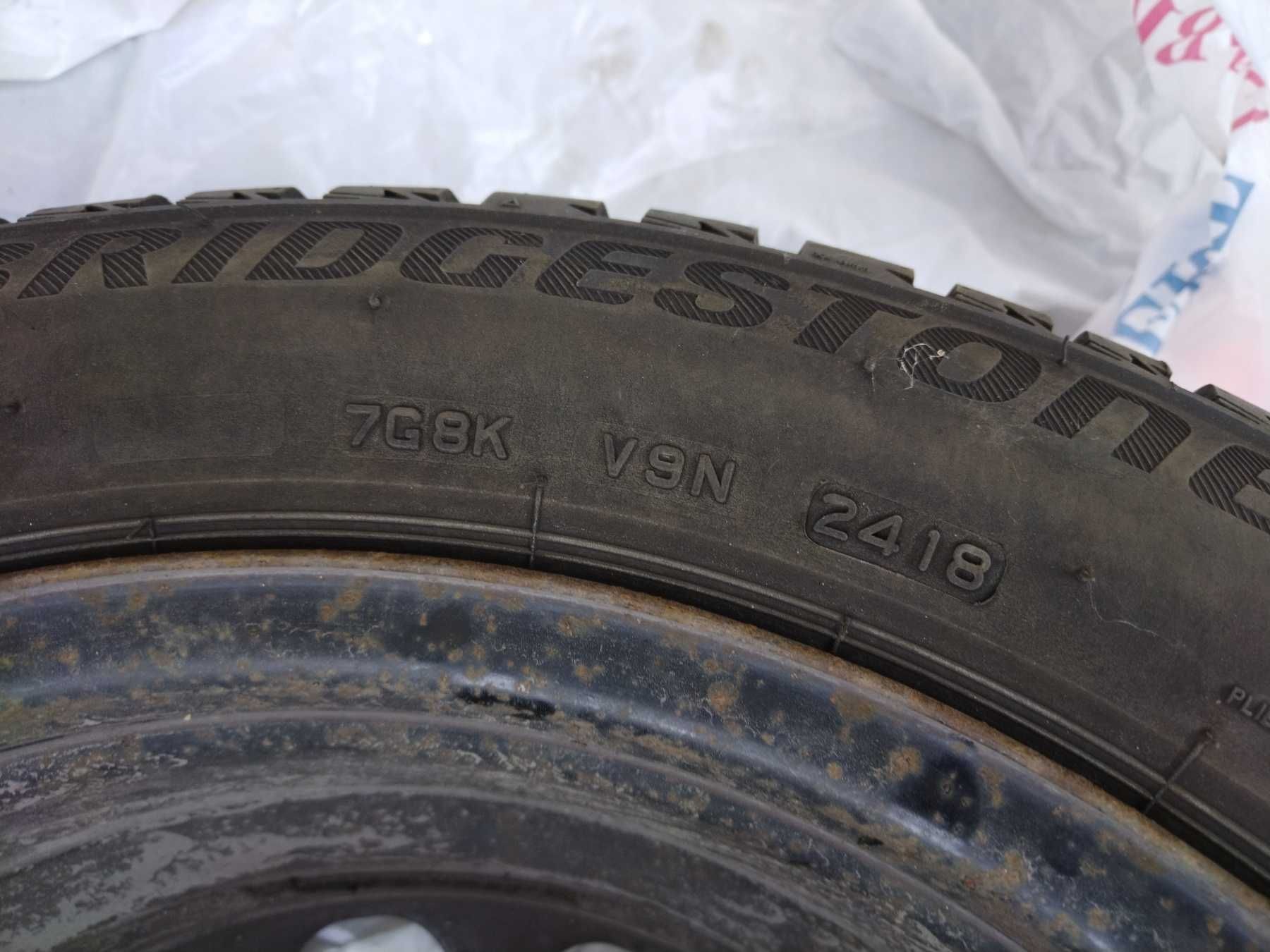 Зимни гуми с джанти 205/55 R16 91H BRIDGESTONE BLIZZAK LM001 BMW