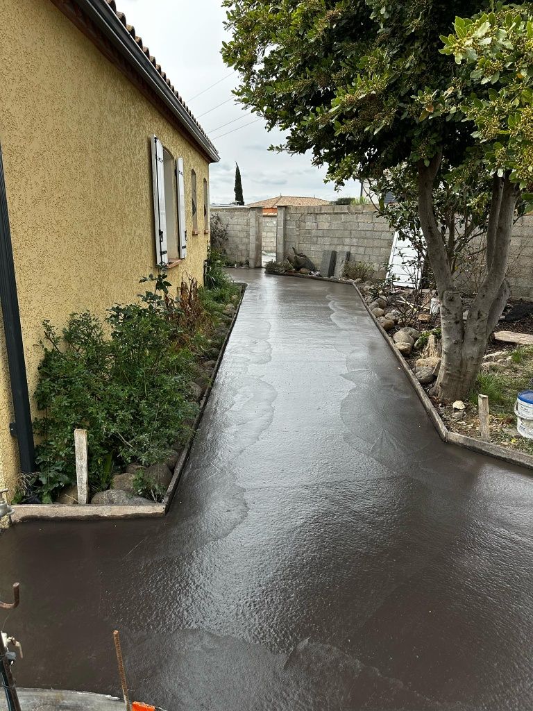 Beton amprentat amn