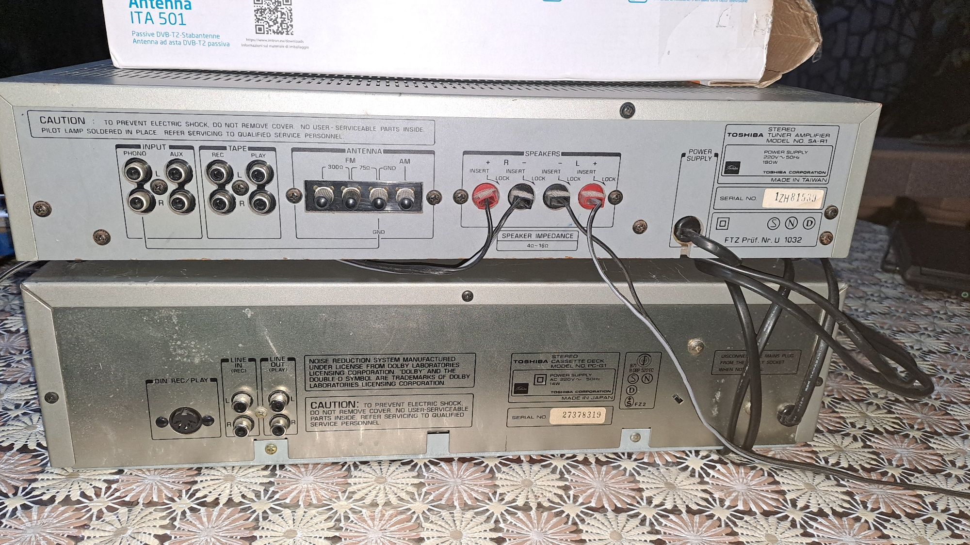Toshiba stereo tuner