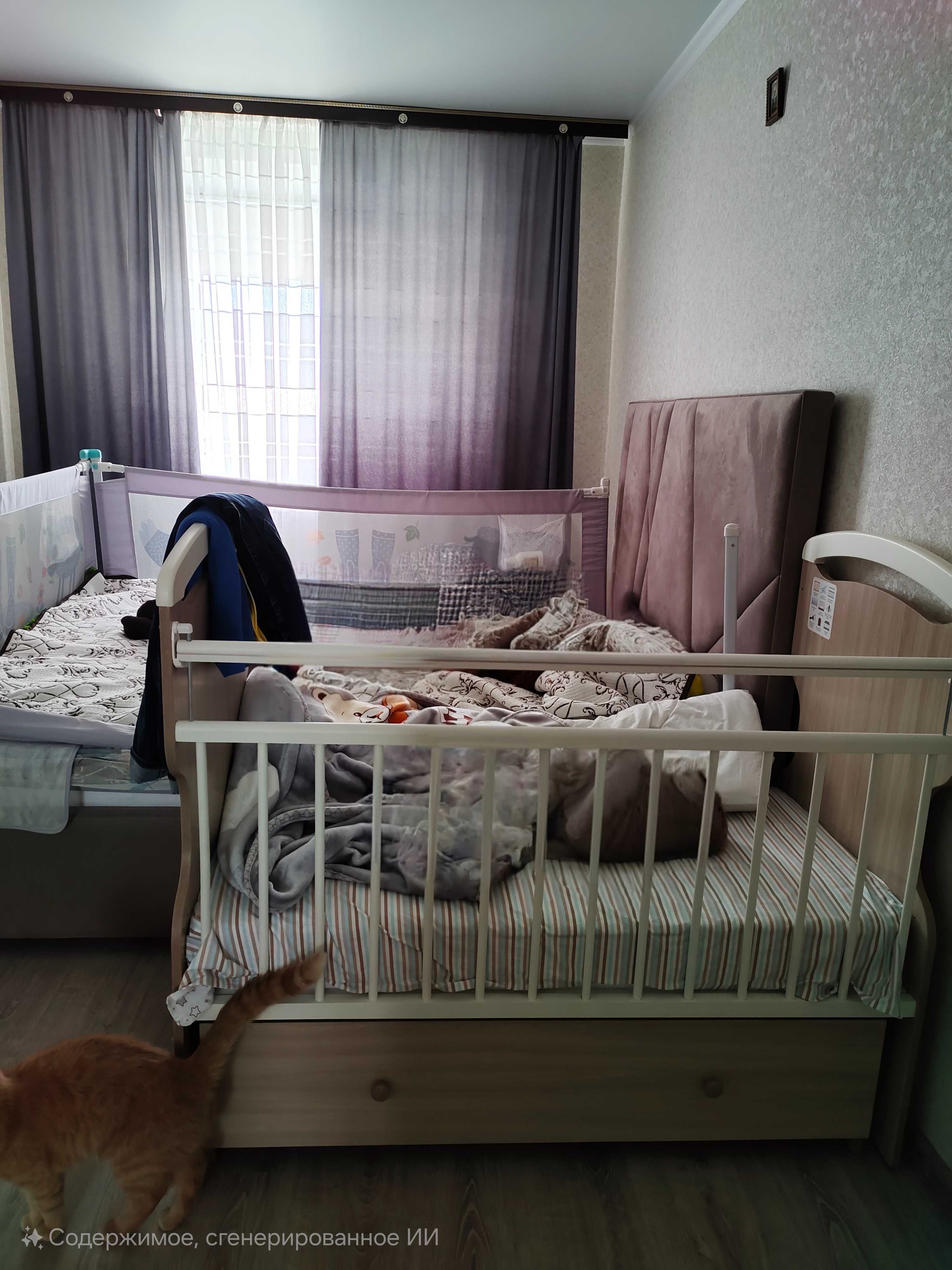 Продам детскую кроватку б/у в отличном состоянии