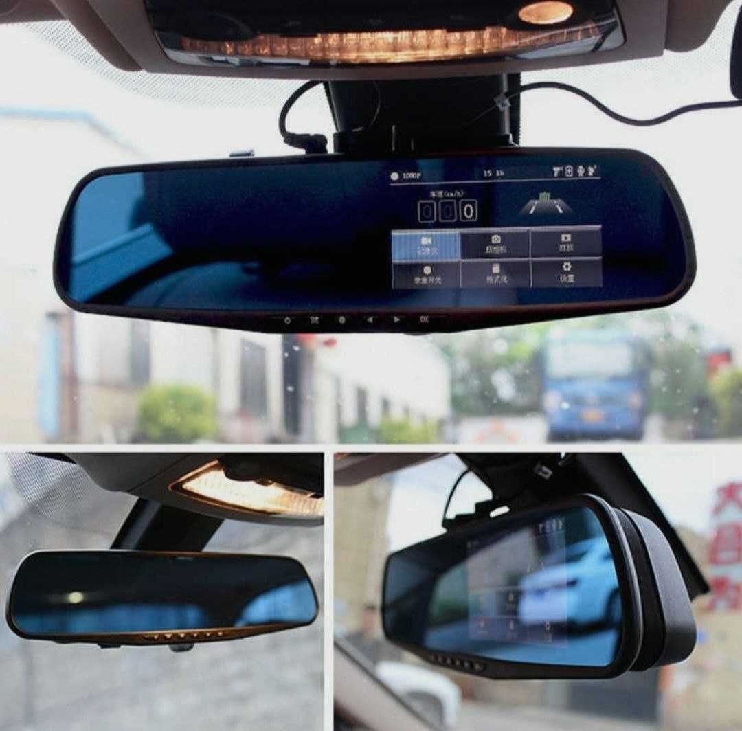 Зеркало видеорегистратор + камера заднего вида Vehicle Blackbox