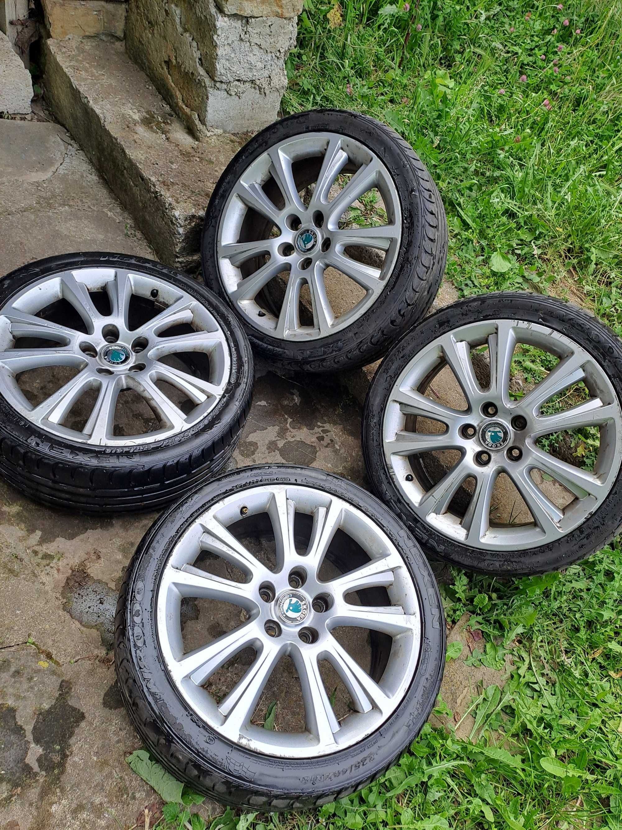 Оргинални джанти за Skoda  RS Модел ,18 цола 5Х112 , 7.5ж , ЕТ 51.