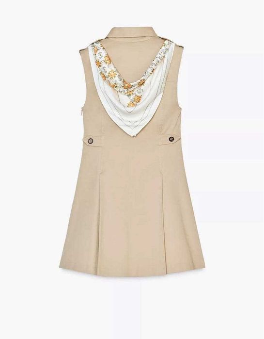 Нова рокля ZARA с шал размер С