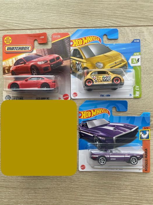 MatchBox BMW 7 Series, Hot Wheels Mazda,Ford,Fiat,Optimus, BMW