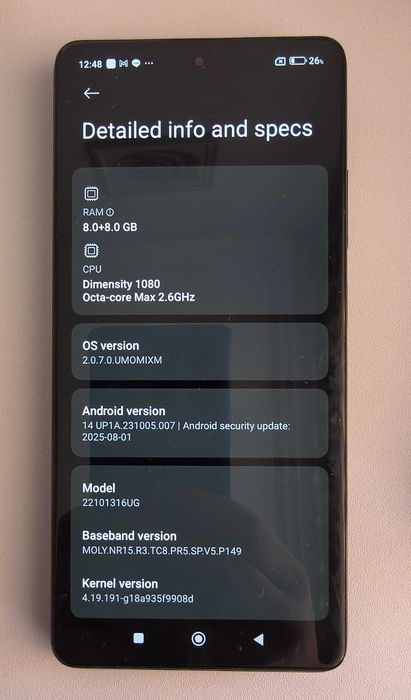 Xiaomi Redmi Note 12Pro+ 5G 256GB 8GB 5G - ЧЕРЕН