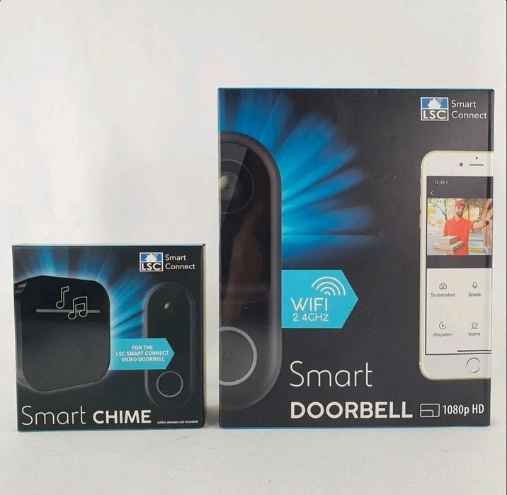 Звънец с камера LSC Smart Connect, Smart doorbel + звънец